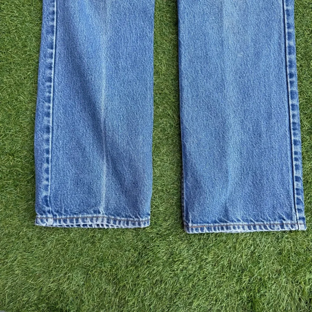 Vintage Levis 517 Mens 34x29 Blue Bootcut Jeans Made in USA 0100 Denim 517-0217‎